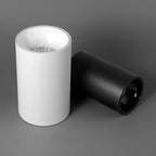 Gunna Black & White Surface Mounted Downlight-Welvere
