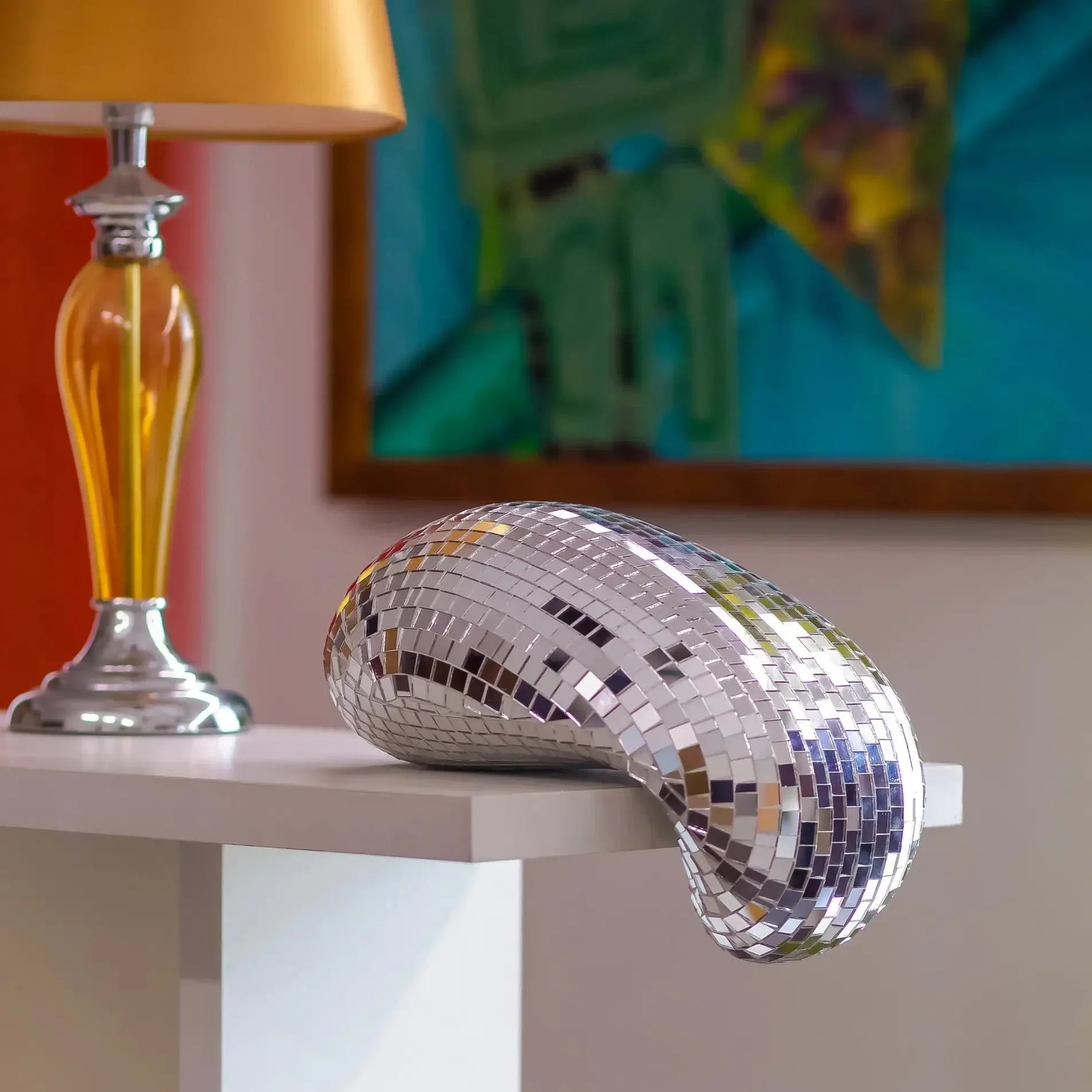 Gunnia Disco Ball Sculpture-Welvere