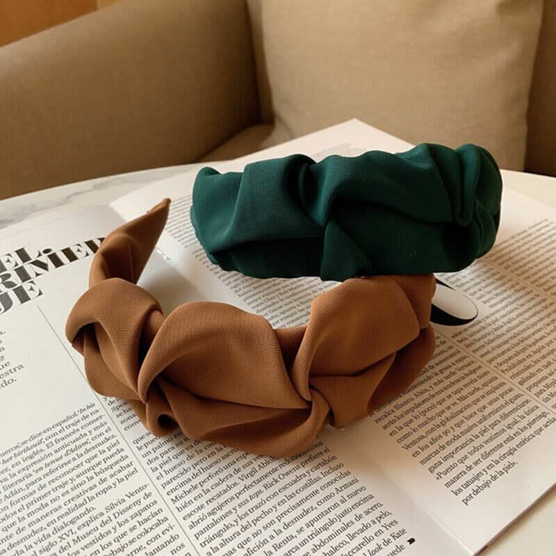 Wide Headband for Women - Soft Breathable Polyester, 10 Colours, view 5