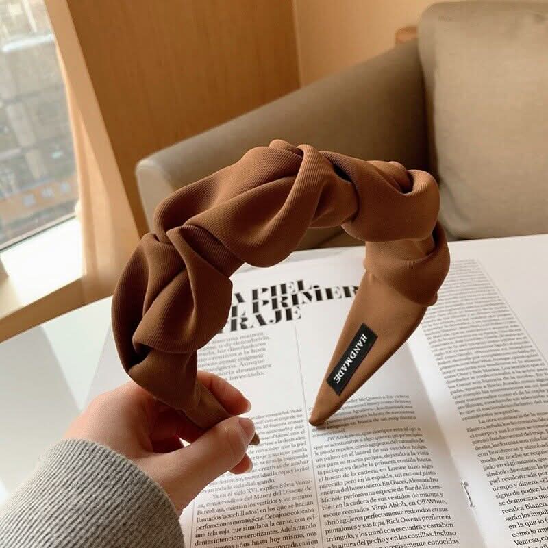 Wide Headband for Women - Soft Breathable Polyester, 10 Colours, view 6