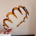 Plastic Resin Headband for Women - Hair-Friendly, Boosts Volume