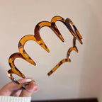 Plastic Resin Headband for Women - Hair-Friendly, Boosts Volume