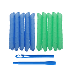 DIY Spiral Curlers for Healthy, Heat-Free Curls - Flexible Plastic, 10 Pieces, view 13