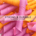 DIY Spiral Curlers for Healthy, Heat-Free Curls - Flexible Plastic, 10 Pieces, view 6