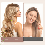 Dual Barrel Curling Iron for Home Use - Ceramic Tourmaline, 80-230°C, view 2