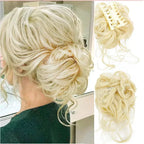 Instant Curled Bun Hair Clip for Women - Easy to Use, Secure Hold, view 9