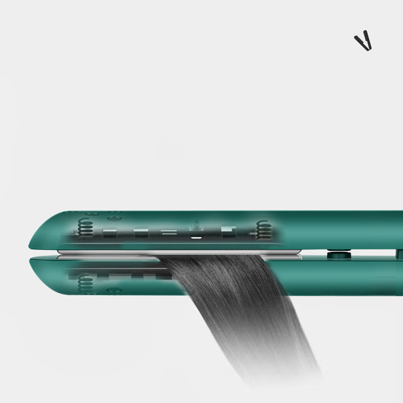 Mini 2-in-1 Curl and Straightening Iron - Ceramic Coating, Travel Size, view 6