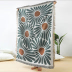 Haldin Pinestone Rosio Woven Throw Blanket-Welvere