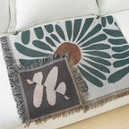 Haldin Pinestone Rosio Woven Throw Blanket-Welvere