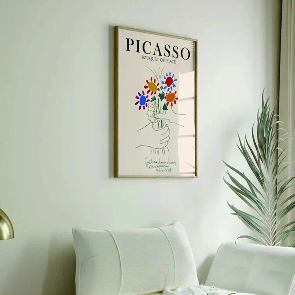 Haldor “Bouquet of Peace” Canvas Print-Welvere