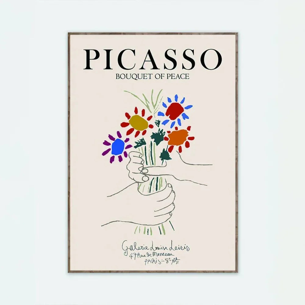 Haldor “Bouquet of Peace” Canvas Print-Welvere