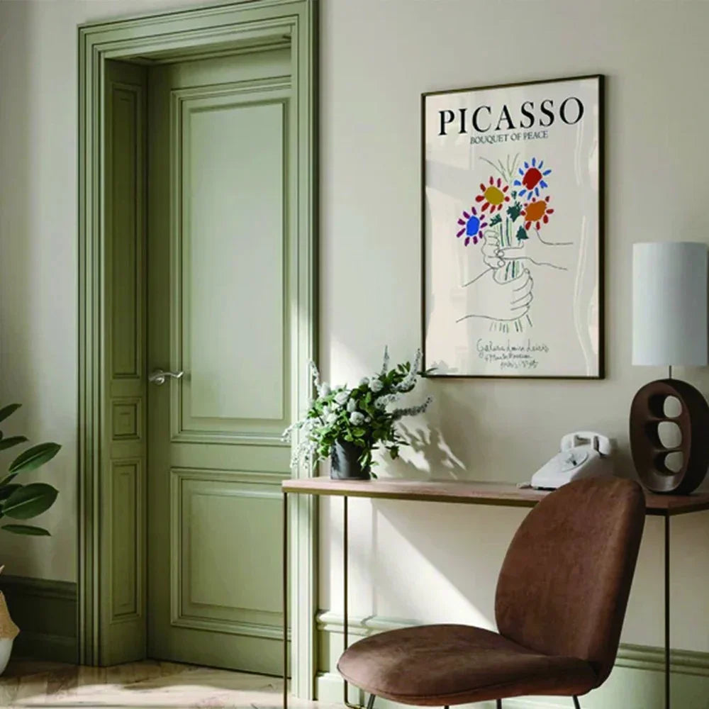 Haldor “Bouquet of Peace” Canvas Print-Welvere