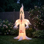 Halloween Inflatable Ghost Giant Light Up Garden Decor 10ft
