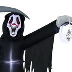 Halloween Inflatable Grim Reaper Scary Outdoor Garden Decor 273cm