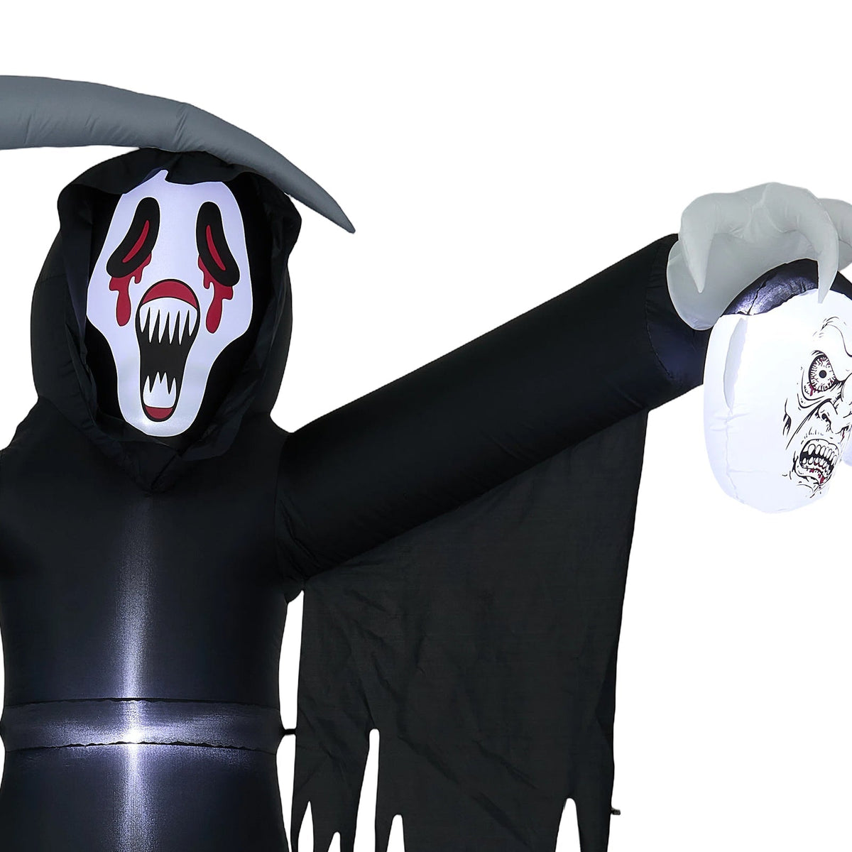 Halloween Inflatable Grim Reaper Scary Outdoor Garden Decor 273cm