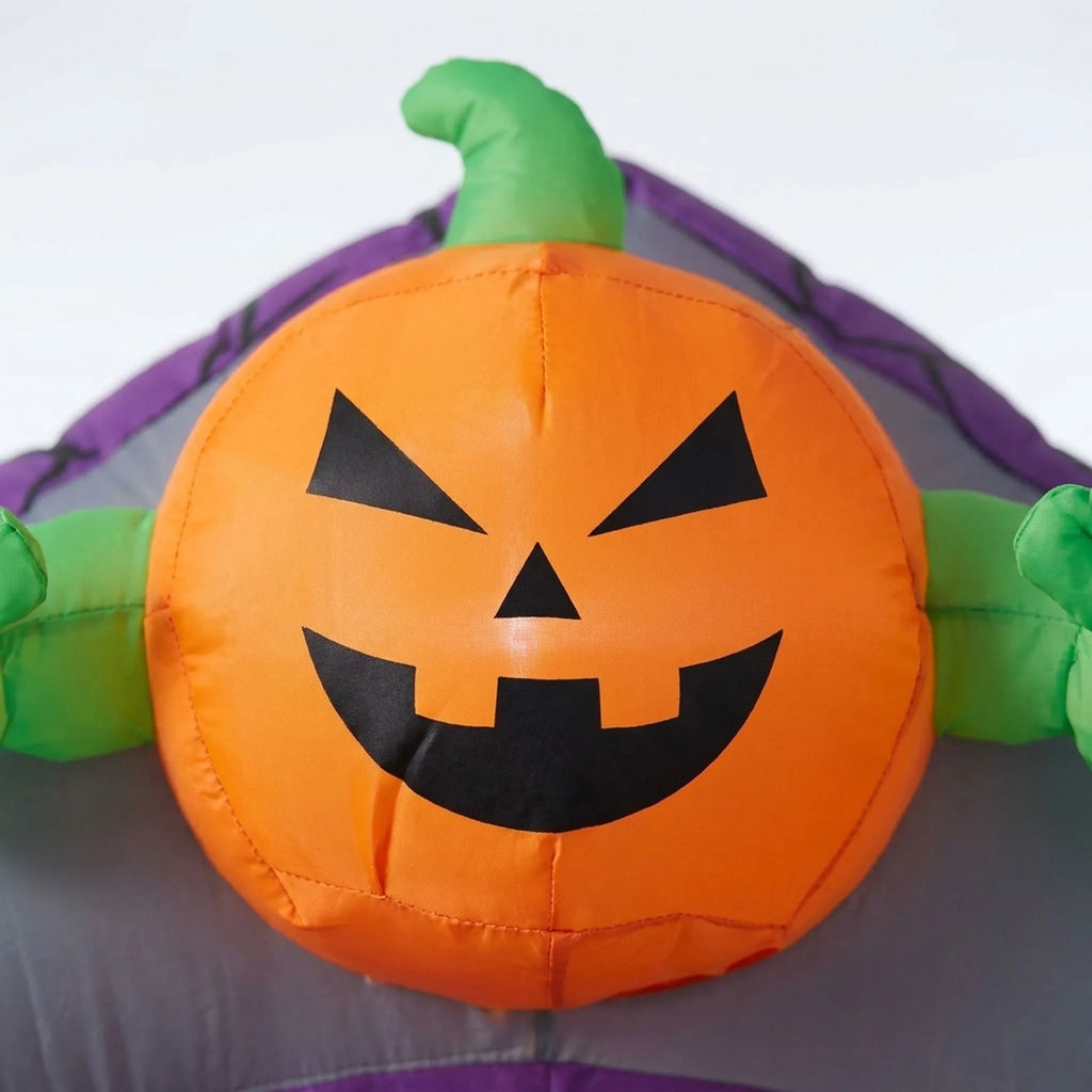 Halloween Inflatable Haunted House Walk Through Garden Decor 350cm