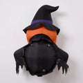 Halloween Inflatable Pumpkin Witch Window Decor with LED Lights