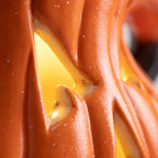 Halloween Pumpkin Jack O Lantern LED Battery Operated 13cm