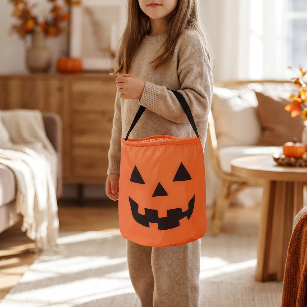 Halloween Pumpkin Trick or Treat Sweet Bag 30cm