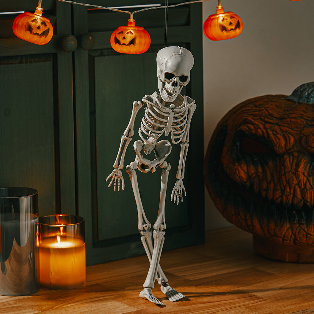 Halloween Skeleton Hanging Poseable Haunted House Decoration