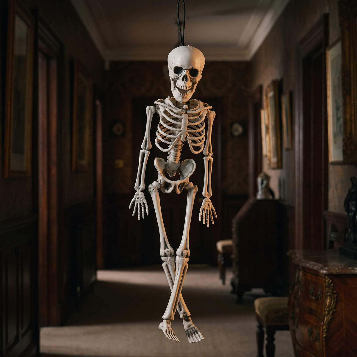 Halloween Skeleton Hanging Poseable Haunted House Decoration
