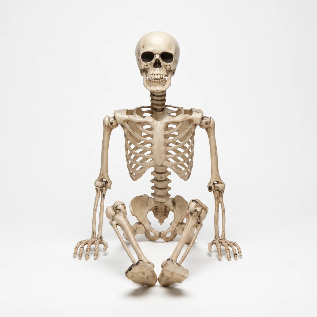 Halloween Skeleton Poseable Full Body Outdoor Garden Decor 35in