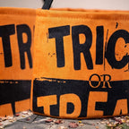 Halloween Trick or Treat Bucket Large Sweet Bag for Kids 30cm