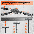 24 in 1 Magnetic Screwdriver Set - Chromium-Molybdenum Alloy Steel, view 18