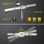 24 in 1 Magnetic Screwdriver Set - Chromium-Molybdenum Alloy Steel, view 6
