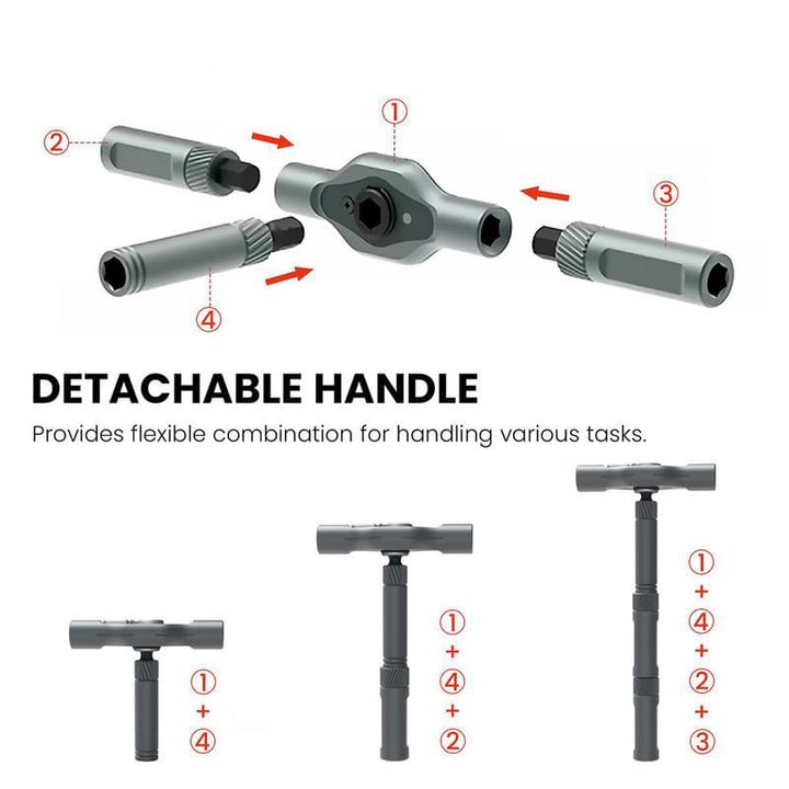 24 in 1 Magnetic Screwdriver Set - Chromium-Molybdenum Alloy Steel, view 8