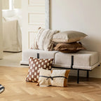 Hand-Woven Leather Cushion Cover Collection By Signor-Welvere