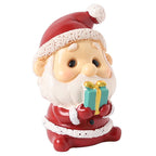 Handmade Resin Animal and Santa Christmas Ornaments