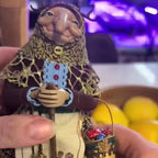 Handmade Resin Kitchen Witch Decoration, 12 x 5 x 18 cm
