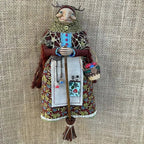 Handmade Resin Kitchen Witch Decoration, 12 x 5 x 18 cm