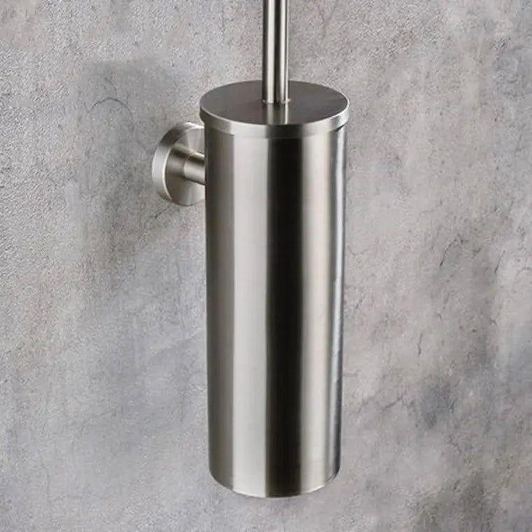 Hanging Stainless Steel Toilet Brush and Holder
