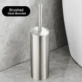 Hanging Stainless Steel Toilet Brush and Holder
