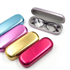 Hard-Shell Eyewear Case with Two Cleaning Cloths