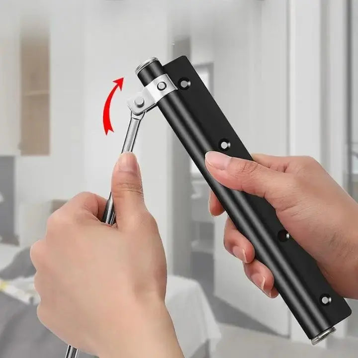 Automatic Door Closer Stainless Steel - Silent, for Wooden or Metal Doors, view 3