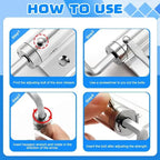 Automatic Door Closer Stainless Steel - Silent, for Wooden or Metal Doors, view 5