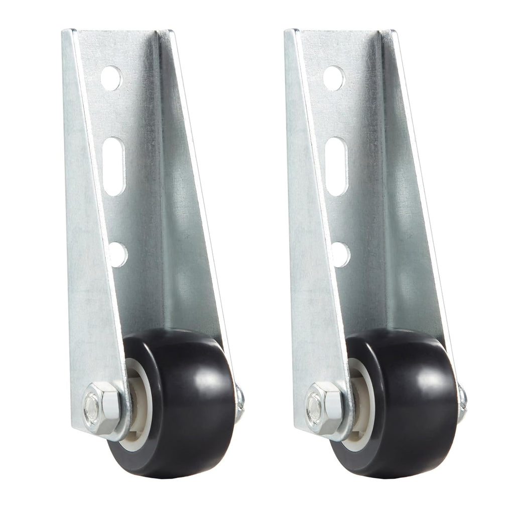 Low-Profile Side-Mount Caster Wheels for Furniture - 4 cm, 55 lbs Capacity