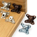 Detachable Corner Connector Set for Furniture - Zinc Alloy, 10 Piece, 35 x 22 mm