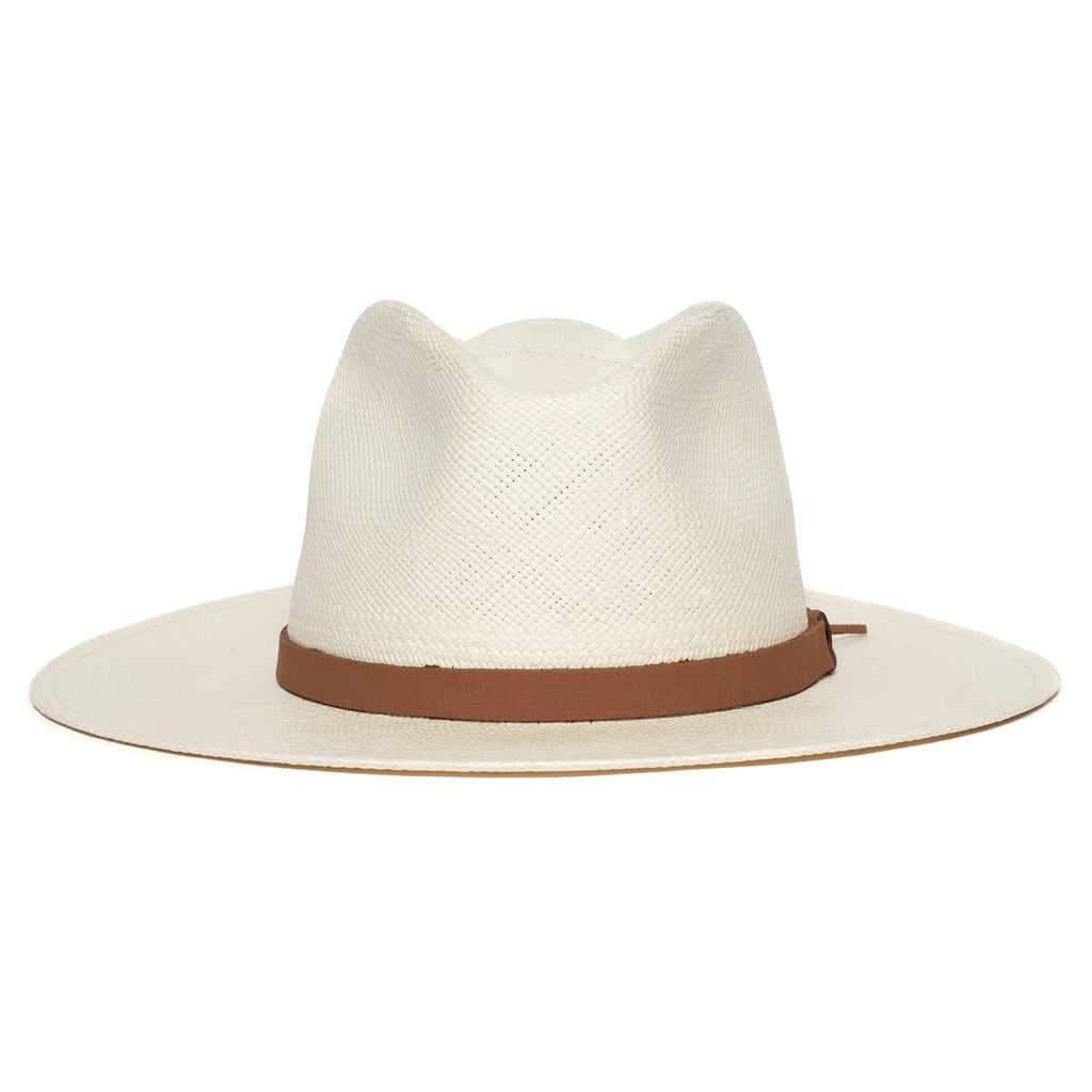 Summer Straw Fedora Hat for Men - Black, 100% Toquilla, Upf-50 Sun Protection, view 10