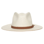 Summer Straw Fedora Hat for Men - Black, 100% Toquilla, Upf-50 Sun Protection, view 10