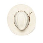 Summer Straw Fedora Hat for Men - Black, 100% Toquilla, Upf-50 Sun Protection, view 12