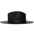 Summer Straw Fedora Hat for Men - Black, 100% Toquilla, Upf-50 Sun Protection, view 14