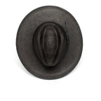 Summer Straw Fedora Hat for Men - Black, 100% Toquilla, Upf-50 Sun Protection, view 4