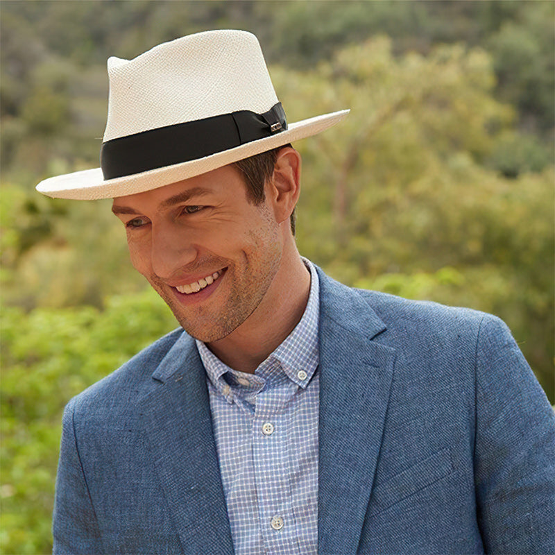 Handcrafted Panama Hat with UPF 50+ Sun Protection - 2 1/8" Snap Brim, view 9
