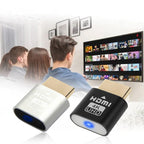 HDMI Virtual Display Adapter, 4K 3840 × 2160, Black or Silver