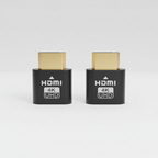 HDMI Virtual Display Adapter, 4K 3840 × 2160, Black or Silver