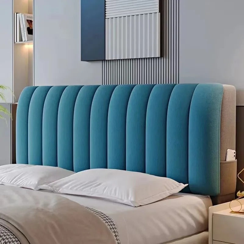 Headboard Cover for a Soft, Refreshed Bedroom Look